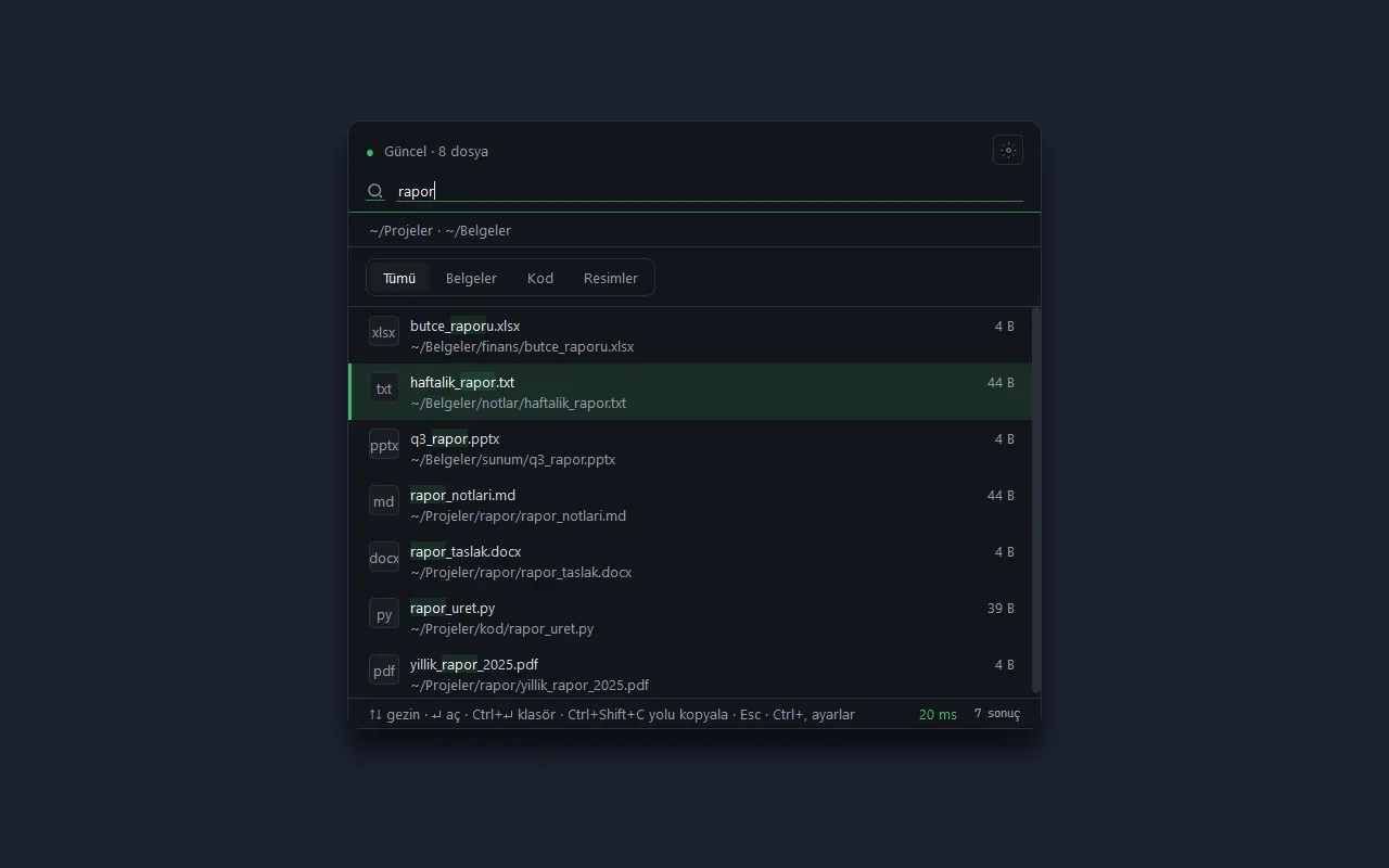 DEV Projects ekran görüntüsü